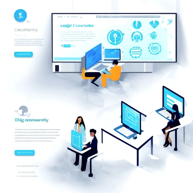 Teilnehmer beim Cybersecurity-Training